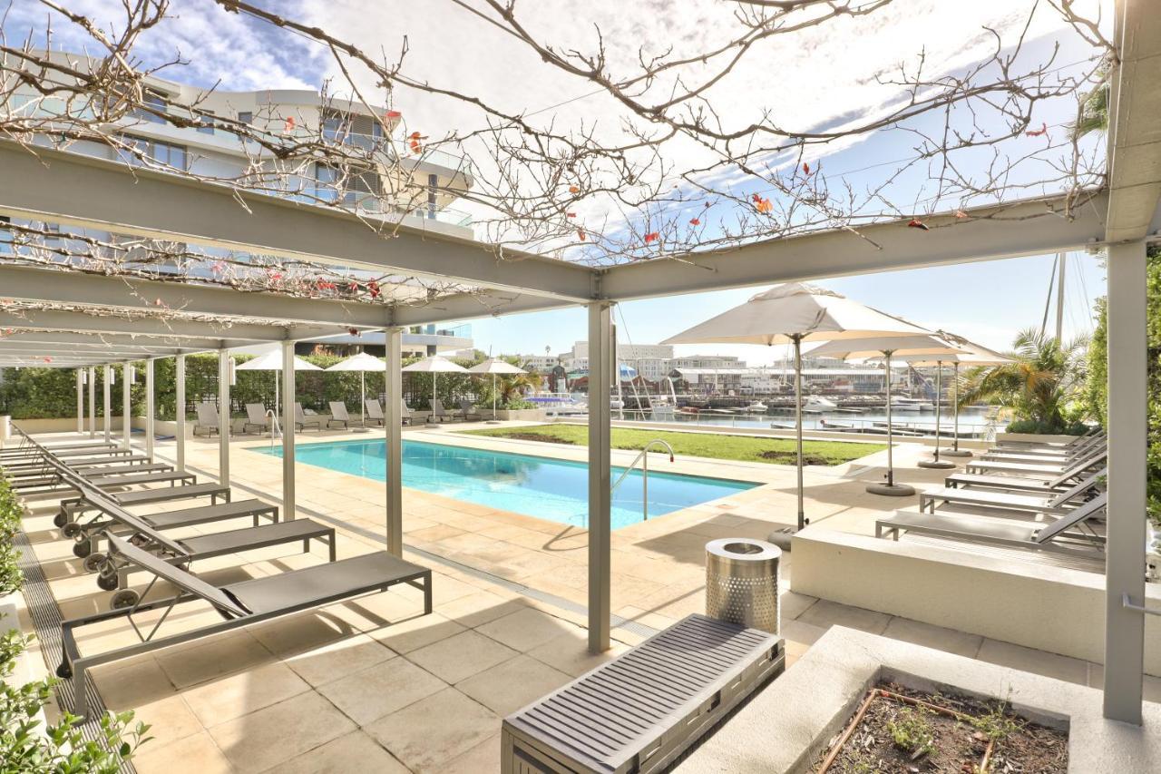 Elegant V&A Waterfront Canal Apartment Kapstaden Exteriör bild